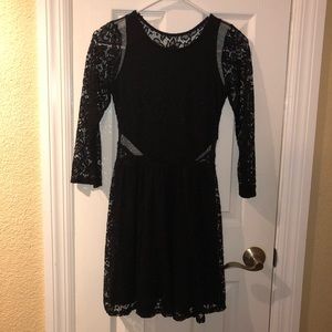 Black Lace Abercrombie Dress